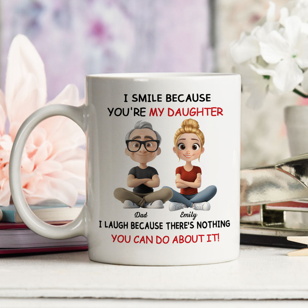 Custom Christmas & Birthday Gift for Daughter • My Daughter - Personalized Coffee Mug