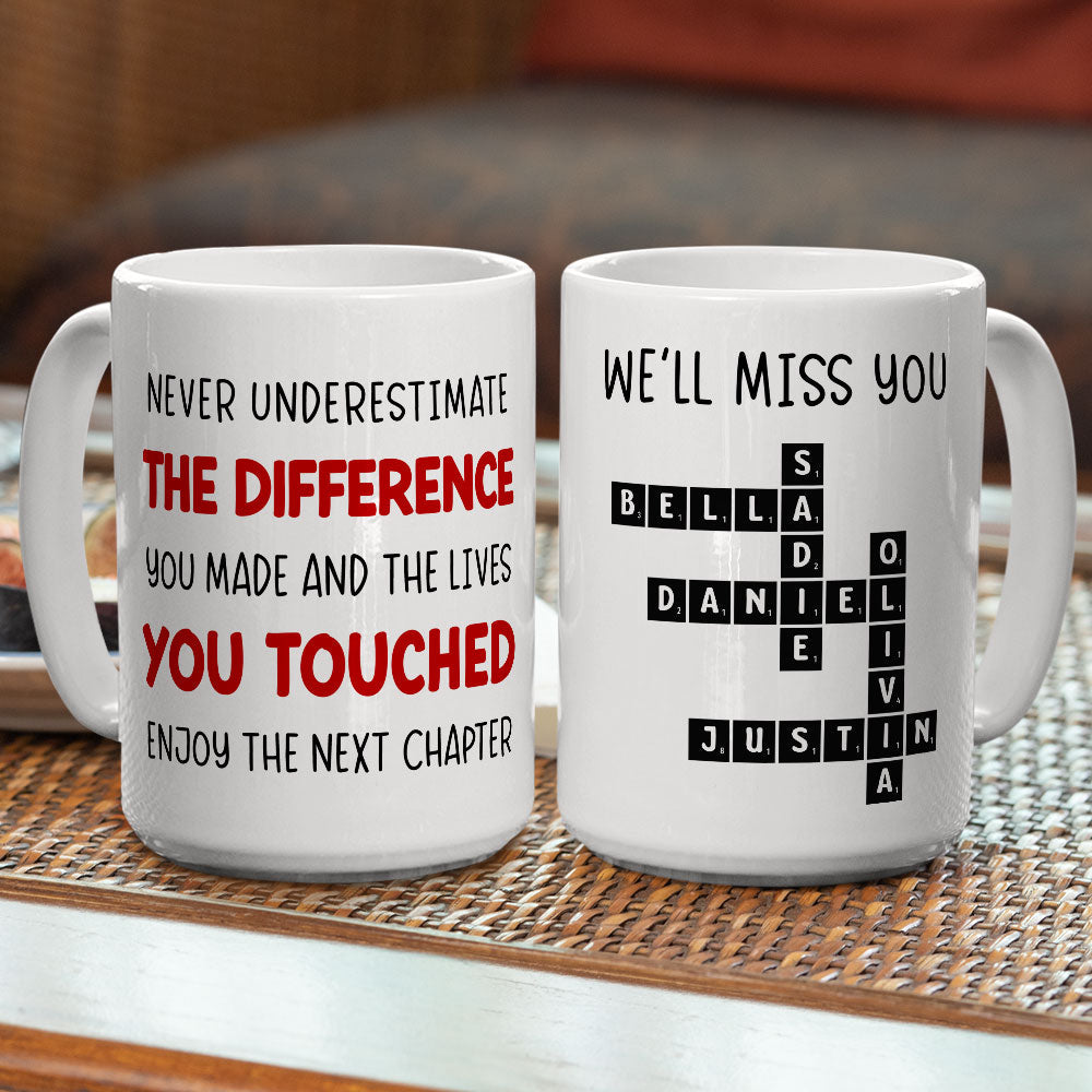 Custom Coworker, Christmas & Birthday Team Appreciation Gift • The Next Chapter - Personalized Coffee Mug