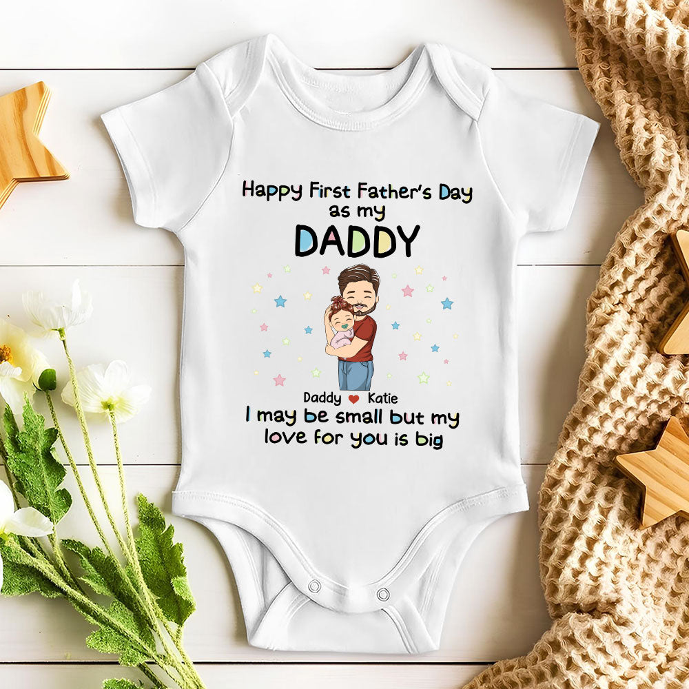 Daddy and Kid - Personalized Baby Onesie