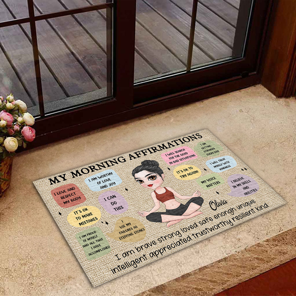 Everything Is Me - Personalized Doormat
