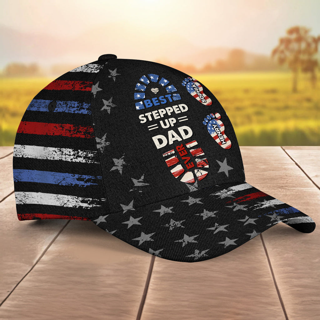 Best Bonus Dad Ever - Personalized Classic Cap