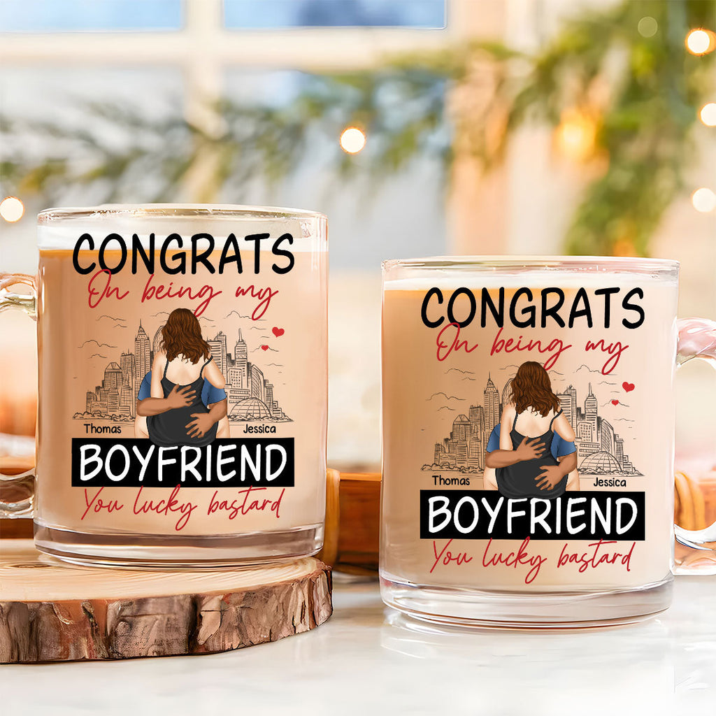 Custom Anniversary Keepsake Gifts For Couple • I Liked You - Personalized Glass Mug