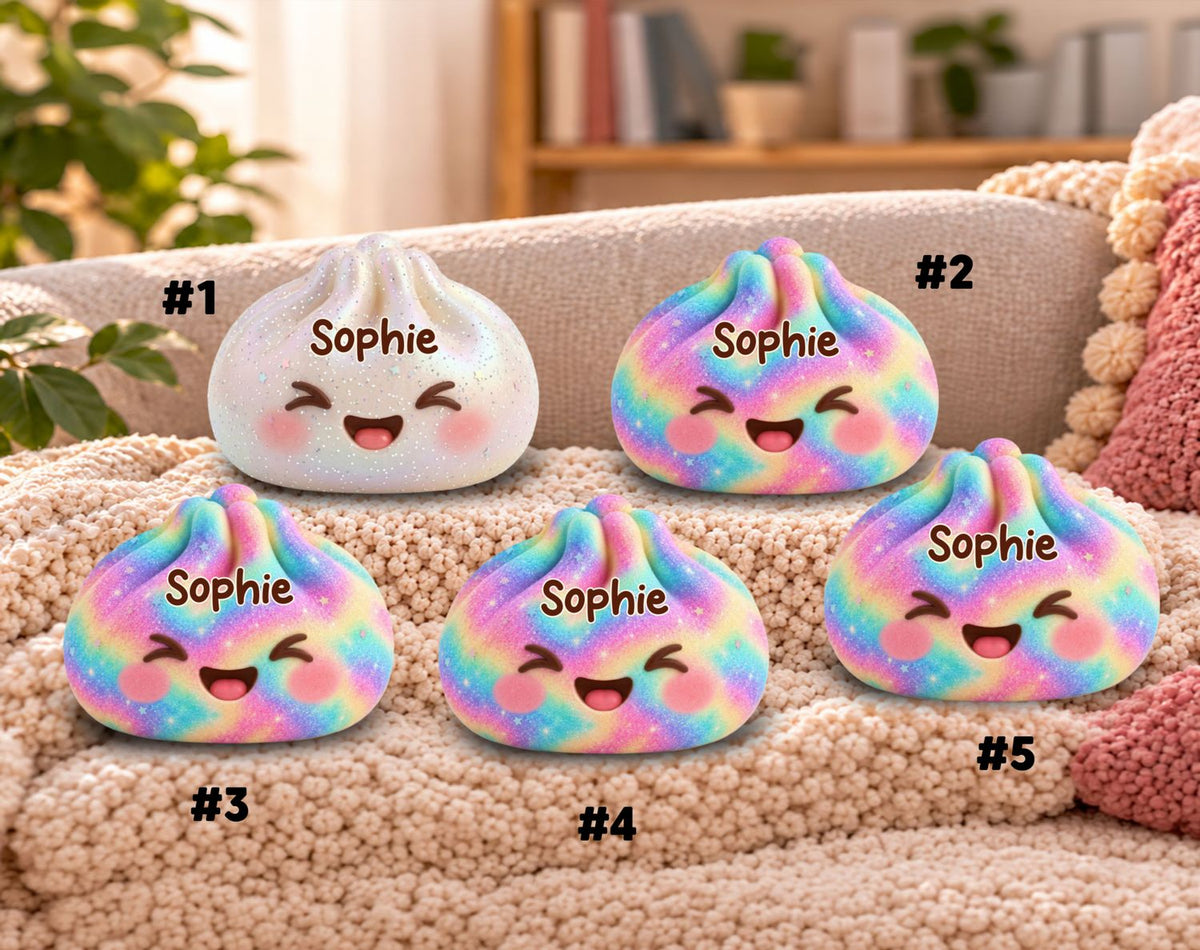 Happy Little Things - Personalized Shaped Pillow