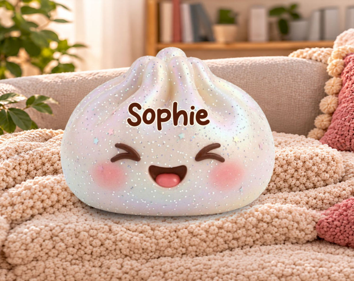 Happy Little Things - Personalized Shaped Pillow