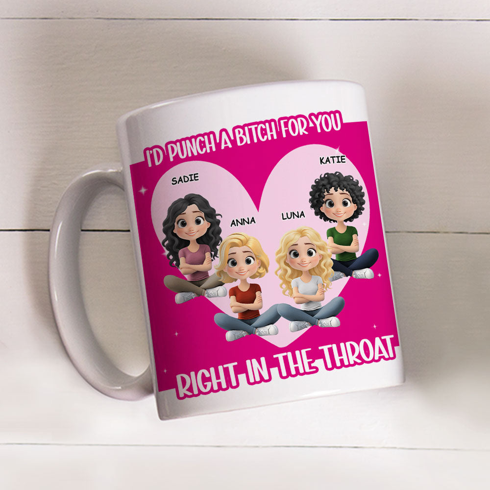 Custom Best Friend, Christmas & Birthday Friendship Keepsake Gift • You Will Always Be My Best Friends - Personalized Coffee Mug