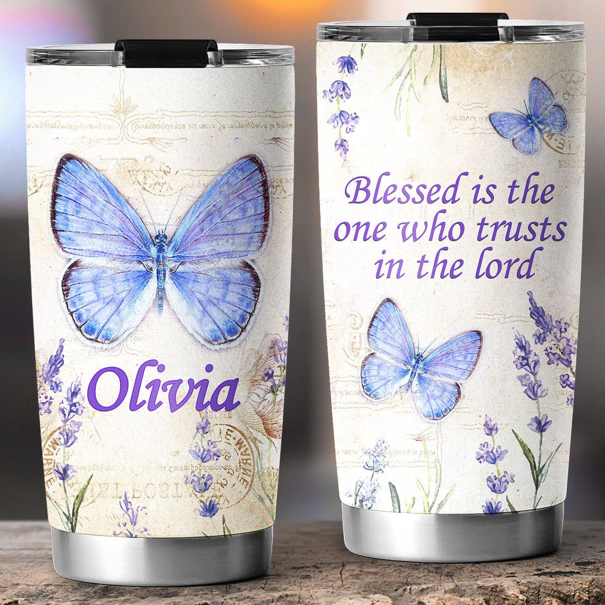 Be Trust In The Lord - Personalized Tumbler