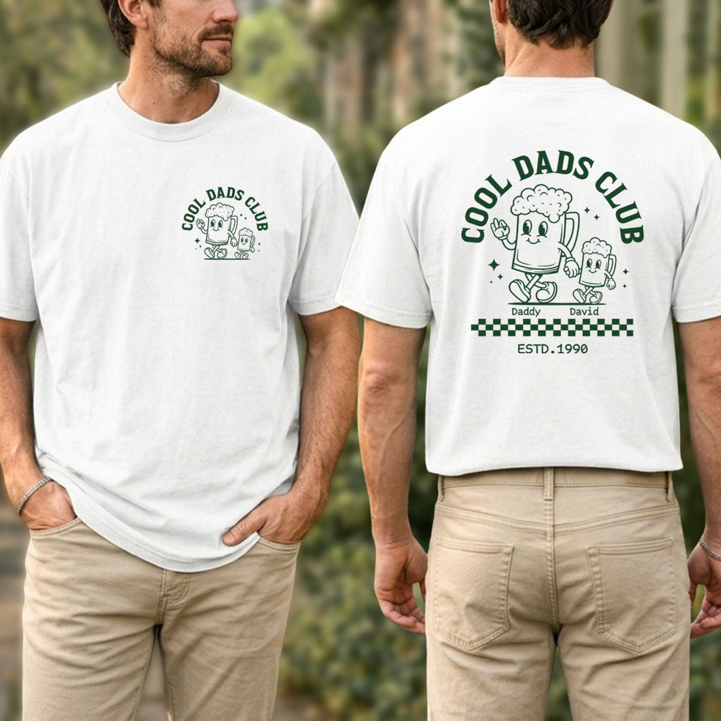 Custom Father's Day, Special Gift for Dad & Grandpa • Raising Kids Staying Cool - Personalized Shirt