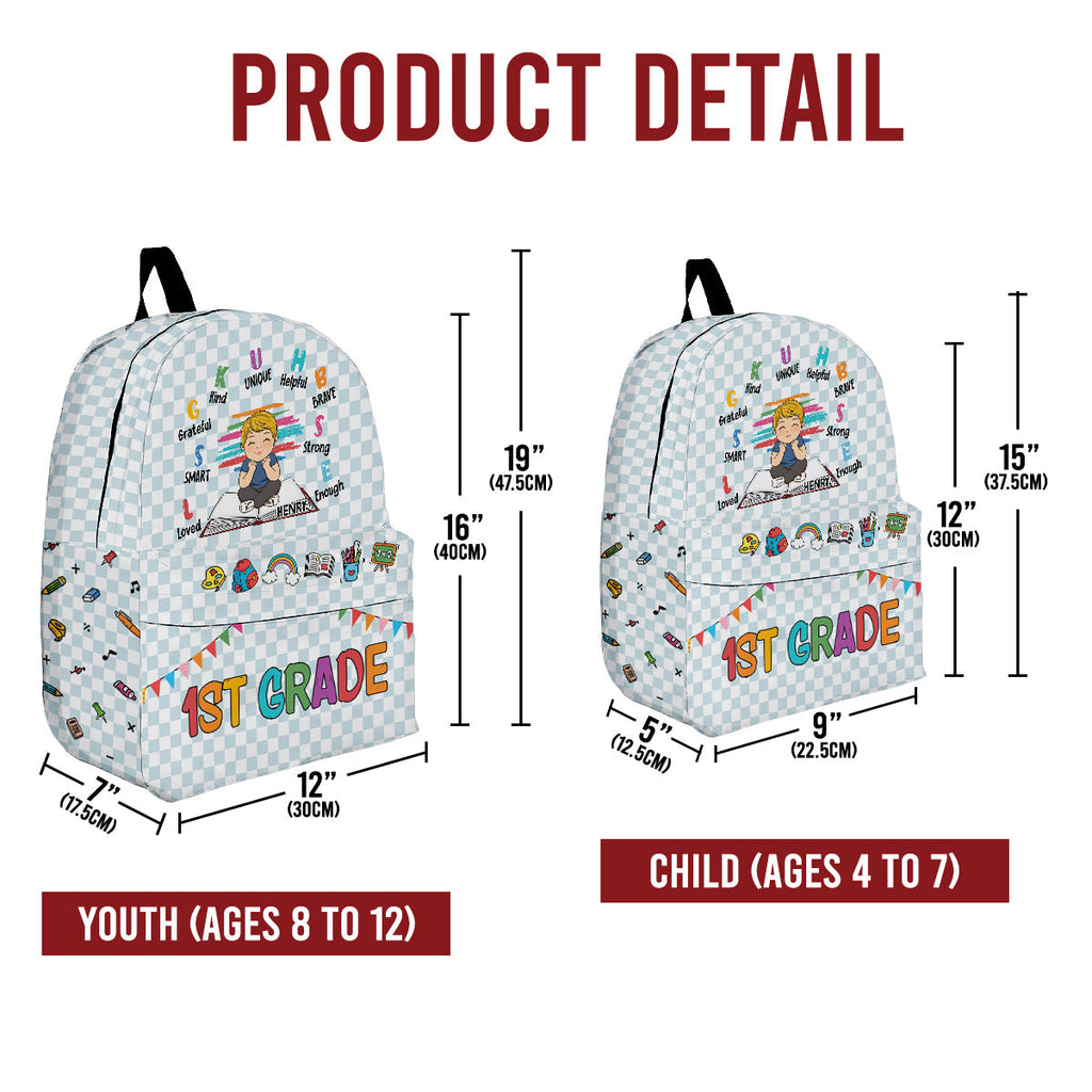 Active Learning Fun - Personalized Backpack