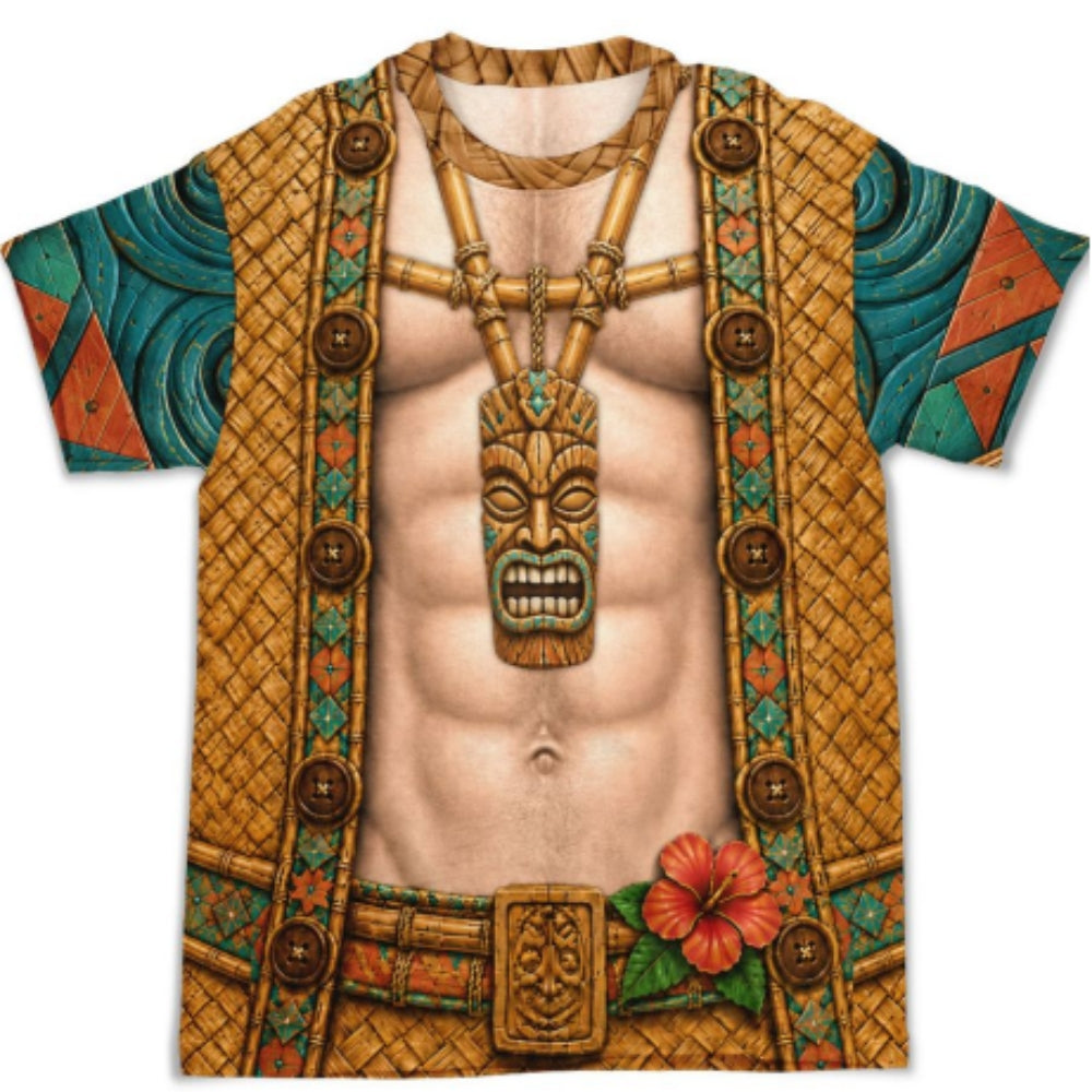 Custom Christmas Anniversary Keepsake Gifts For Husband • Aloha Warrior - Personalized All-over-print T-shirt