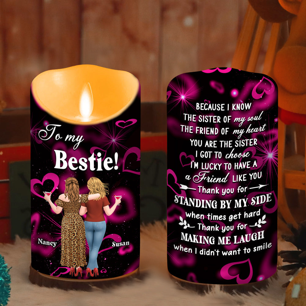 No Matter What Happens - Personalized LED Candle