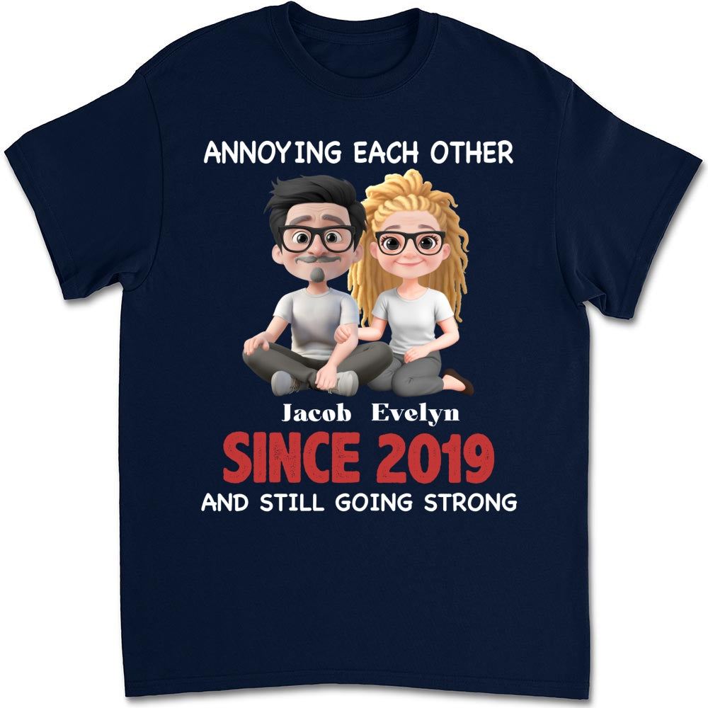Custom Christmas Anniversary Keepsake Gifts For Husband • Long Lasting Love - Personalized Shirt