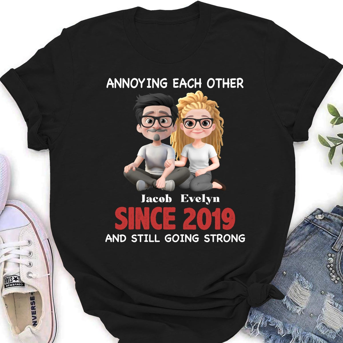 Custom Christmas Anniversary Keepsake Gifts For Husband • Long Lasting Love - Personalized Shirt