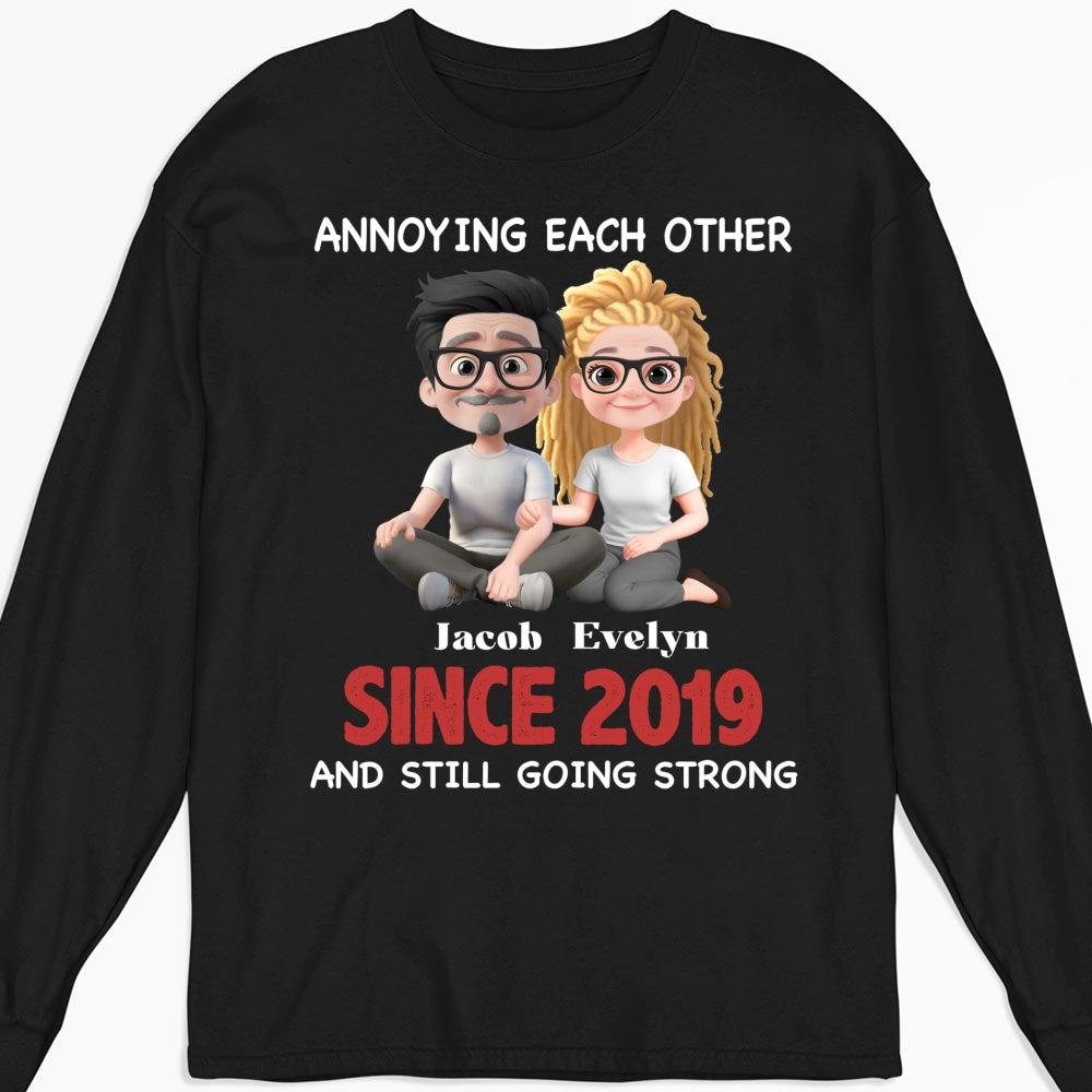 Custom Christmas Anniversary Keepsake Gifts For Husband • Long Lasting Love - Personalized Shirt