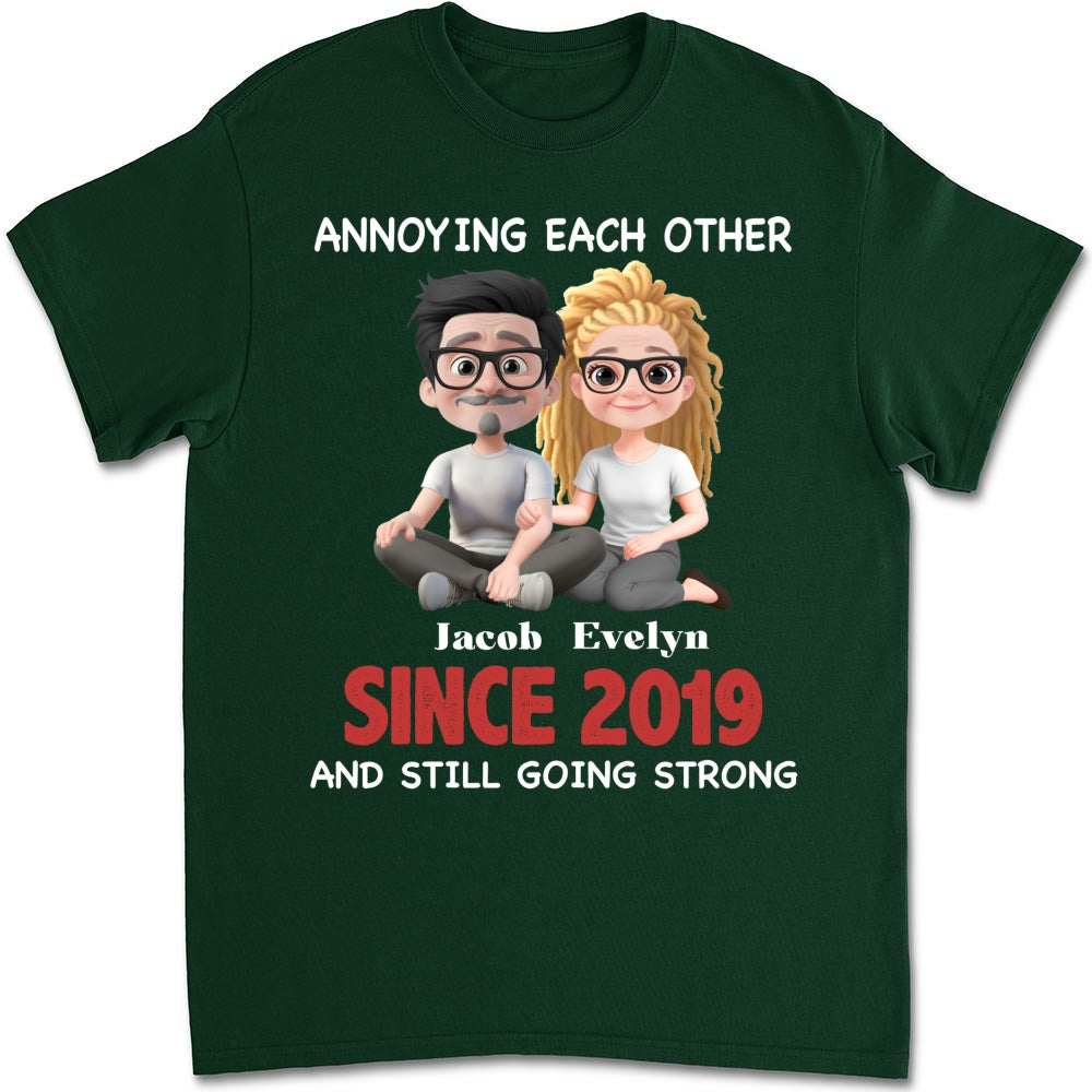 Custom Christmas Anniversary Keepsake Gifts For Husband • Long Lasting Love - Personalized Shirt