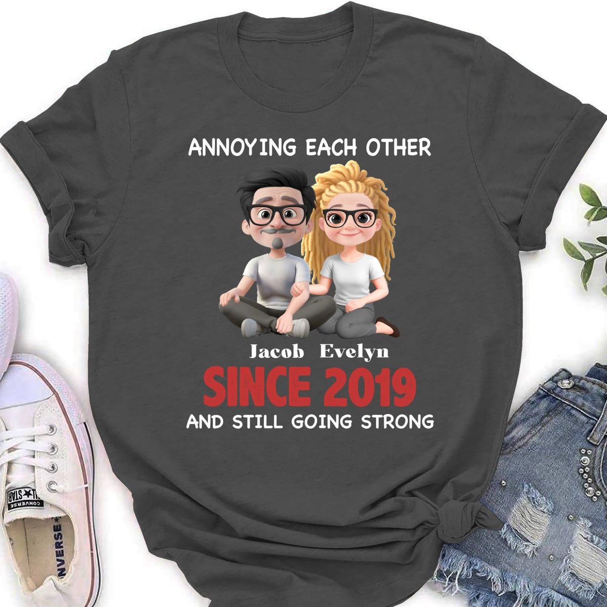 Custom Christmas Anniversary Keepsake Gifts For Husband • Long Lasting Love - Personalized Shirt