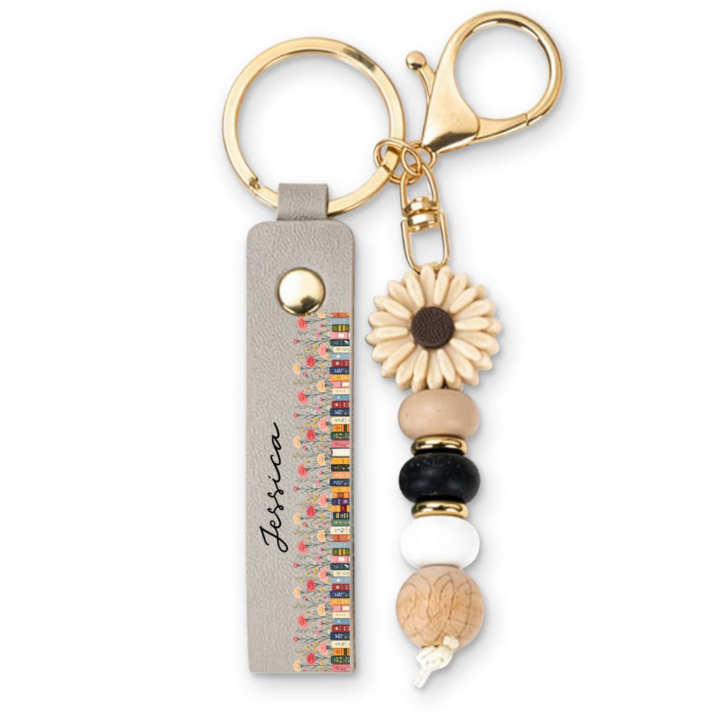 Lovely Girl - Personalized Beaded Keychain