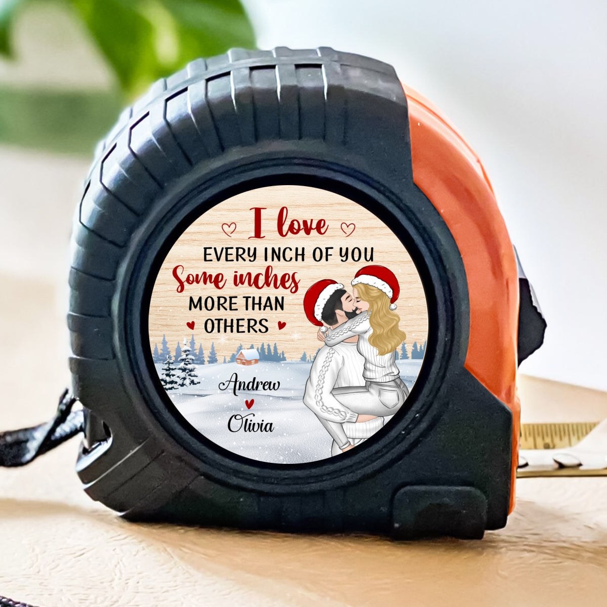 Love Every Inch - Personalized Tape Measure
