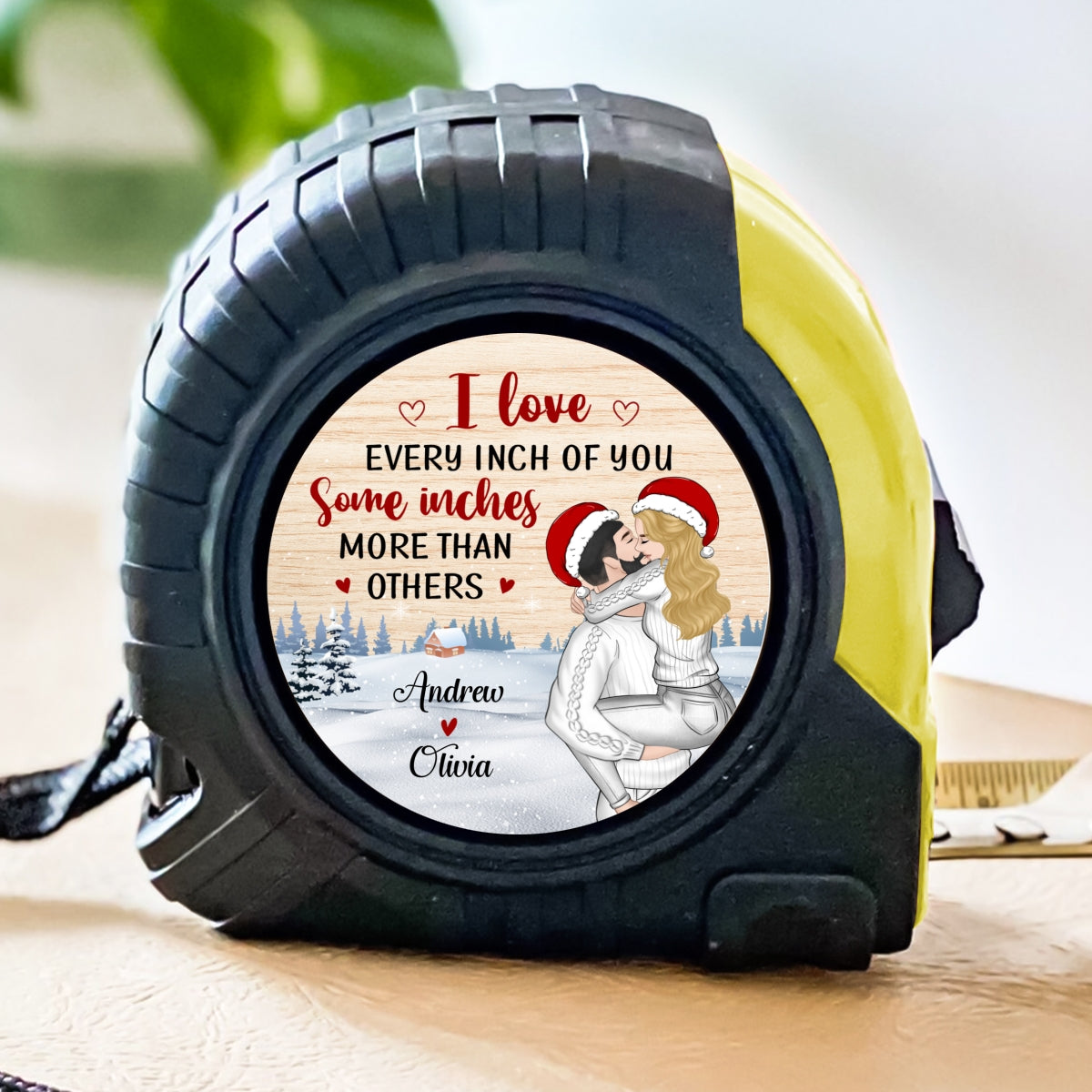 Love Every Inch - Personalized Tape Measure
