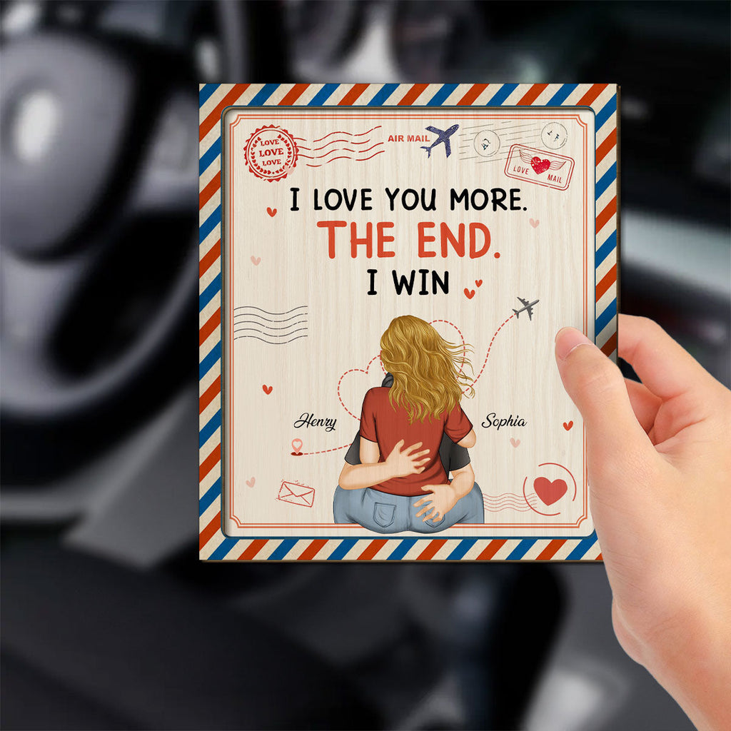 I Win - Personalized Car Visor Clip