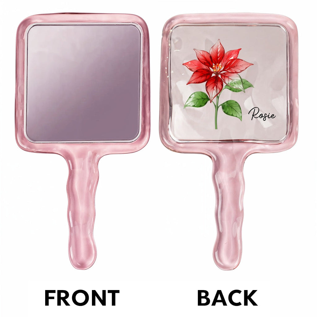 Bloom In Mirror - Personalized Handheld Mirror