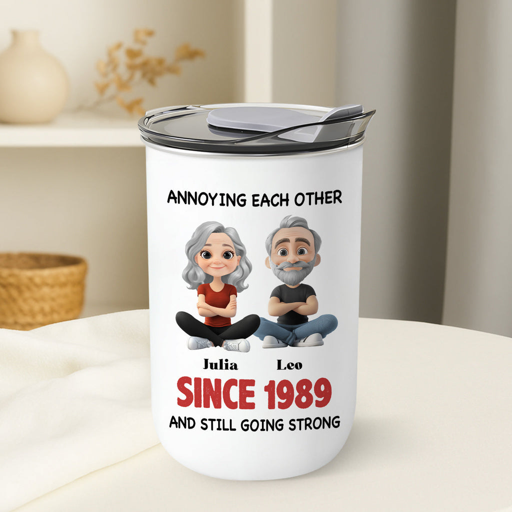 Custom Christmas Anniversary Gifts For Wife • Together Forever - Personalized 10oz Tumbler