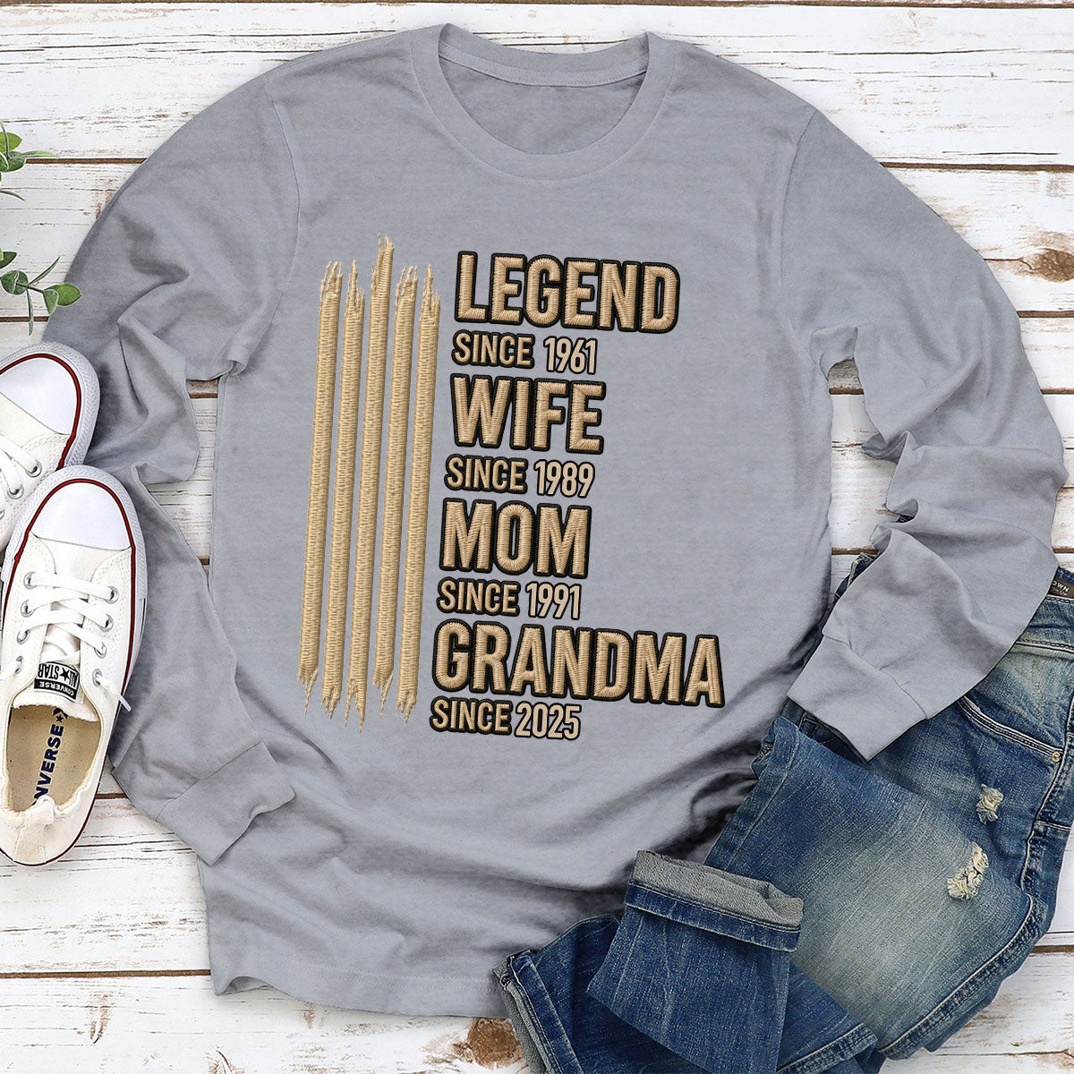Custom Mother's Day Gift for Mom & Grandma • Grandma Mode On - Personalized Shirt