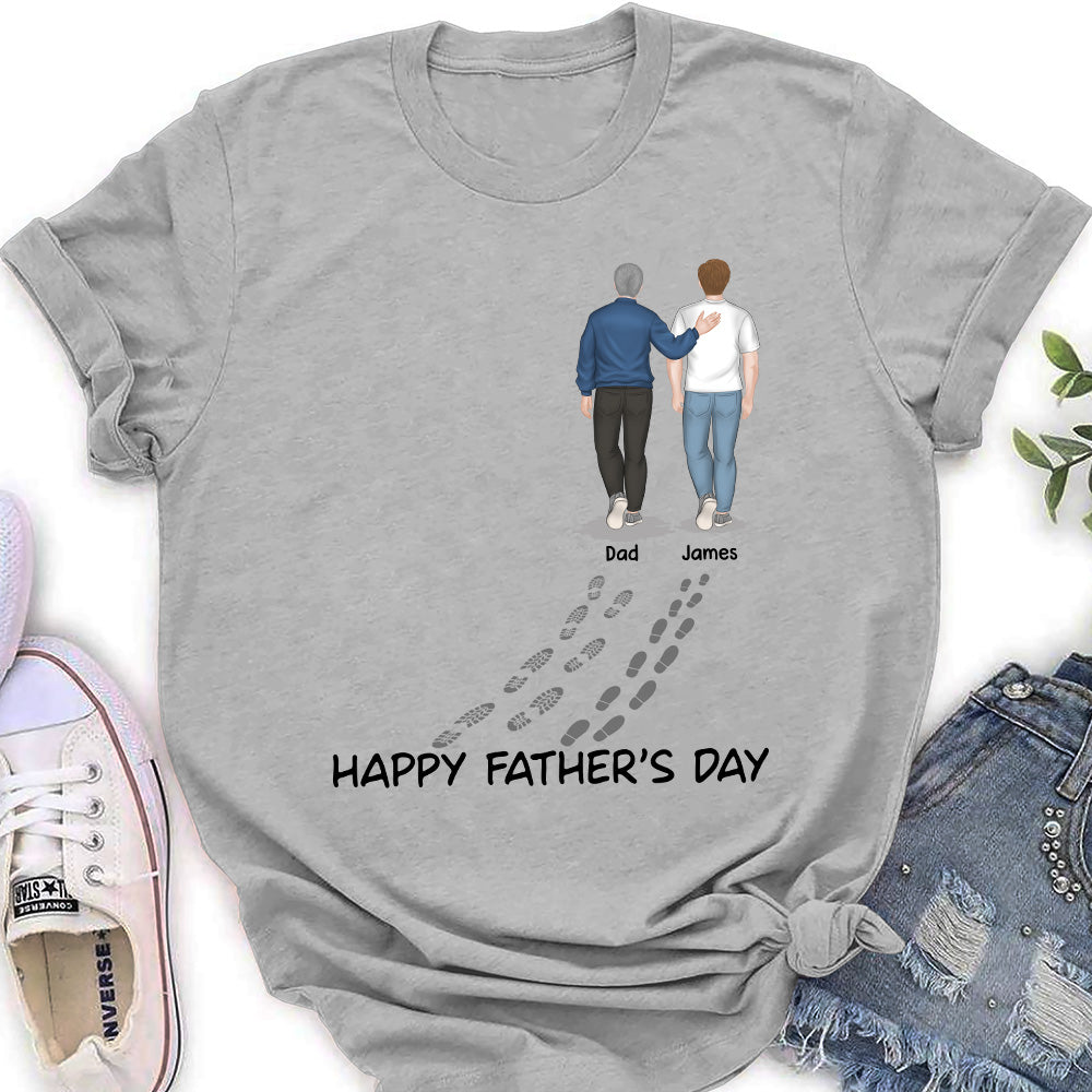 Custom Father's Day, Special Gift for Dad & Grandpa • My Dad Is My Hero - Personalized Shirt