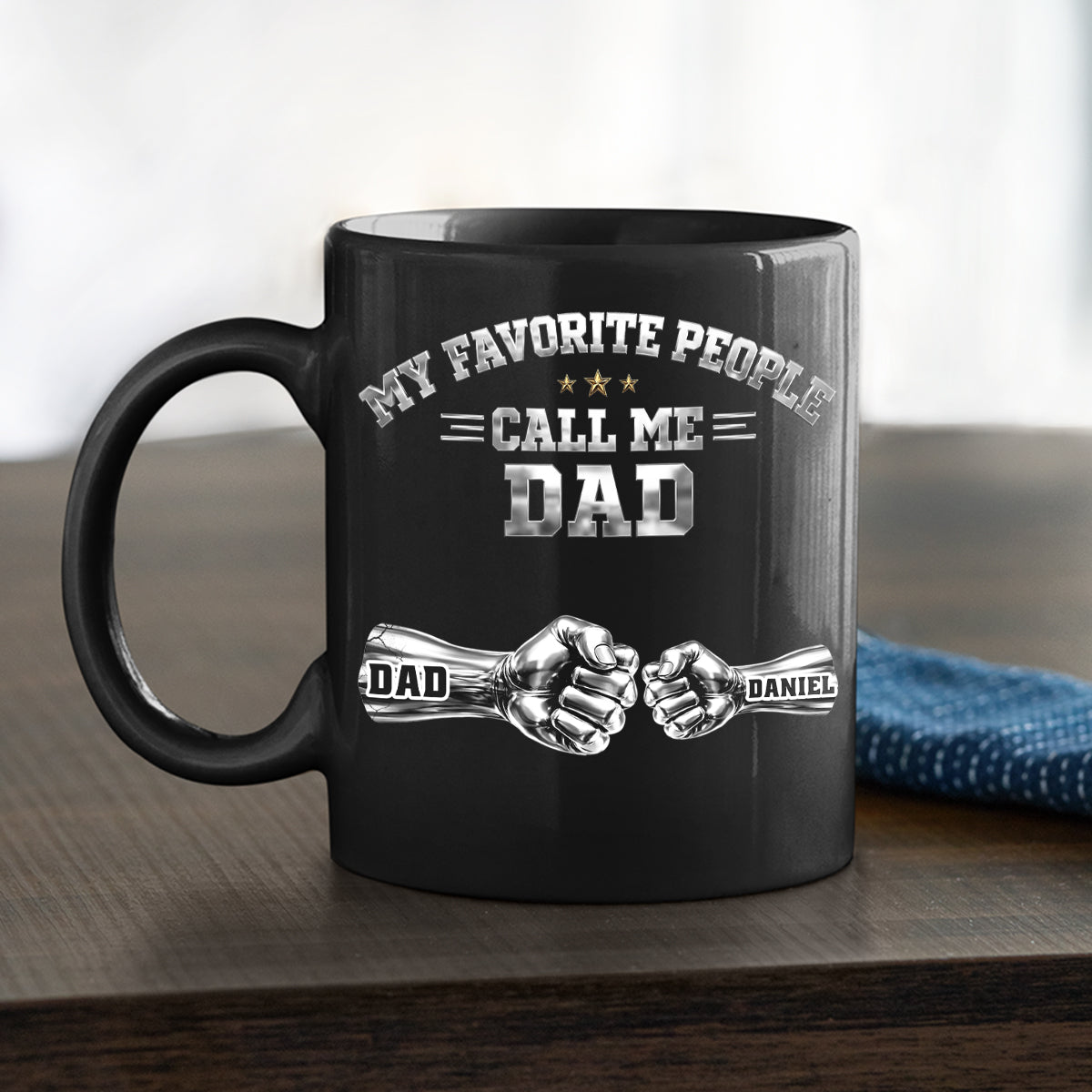Custom Christmas & Birthday Keepsake Gift • Favorite People - Personalized Coffee Mug
