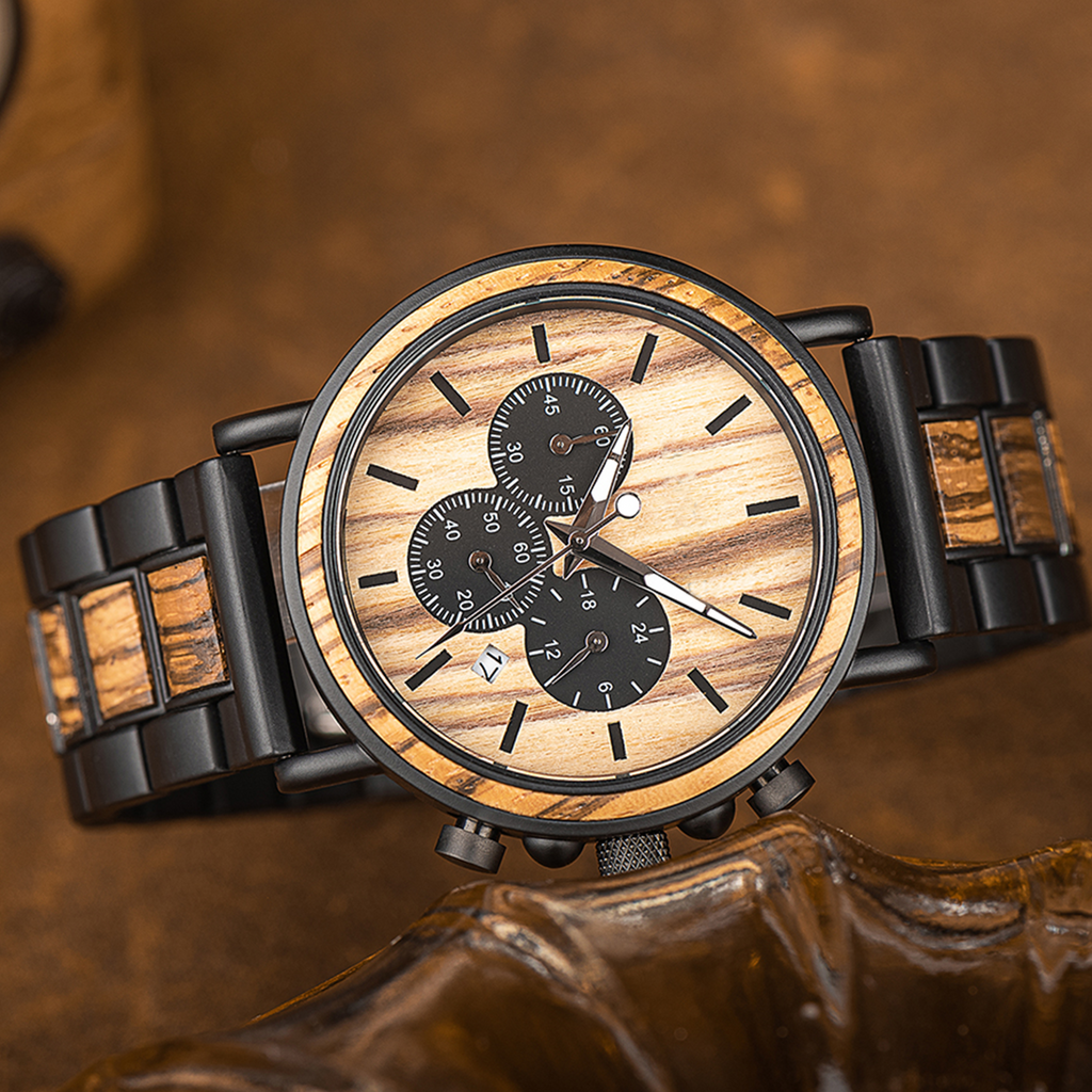 Always Will - Personalized Engraved Wooden Watches GP009