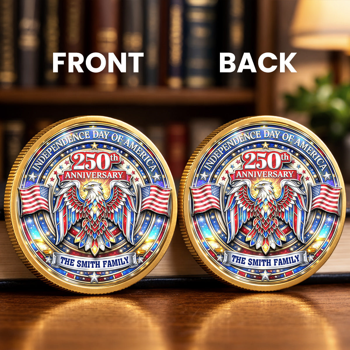 American Family 250 - Personalized Commemorative Keepsake Coin