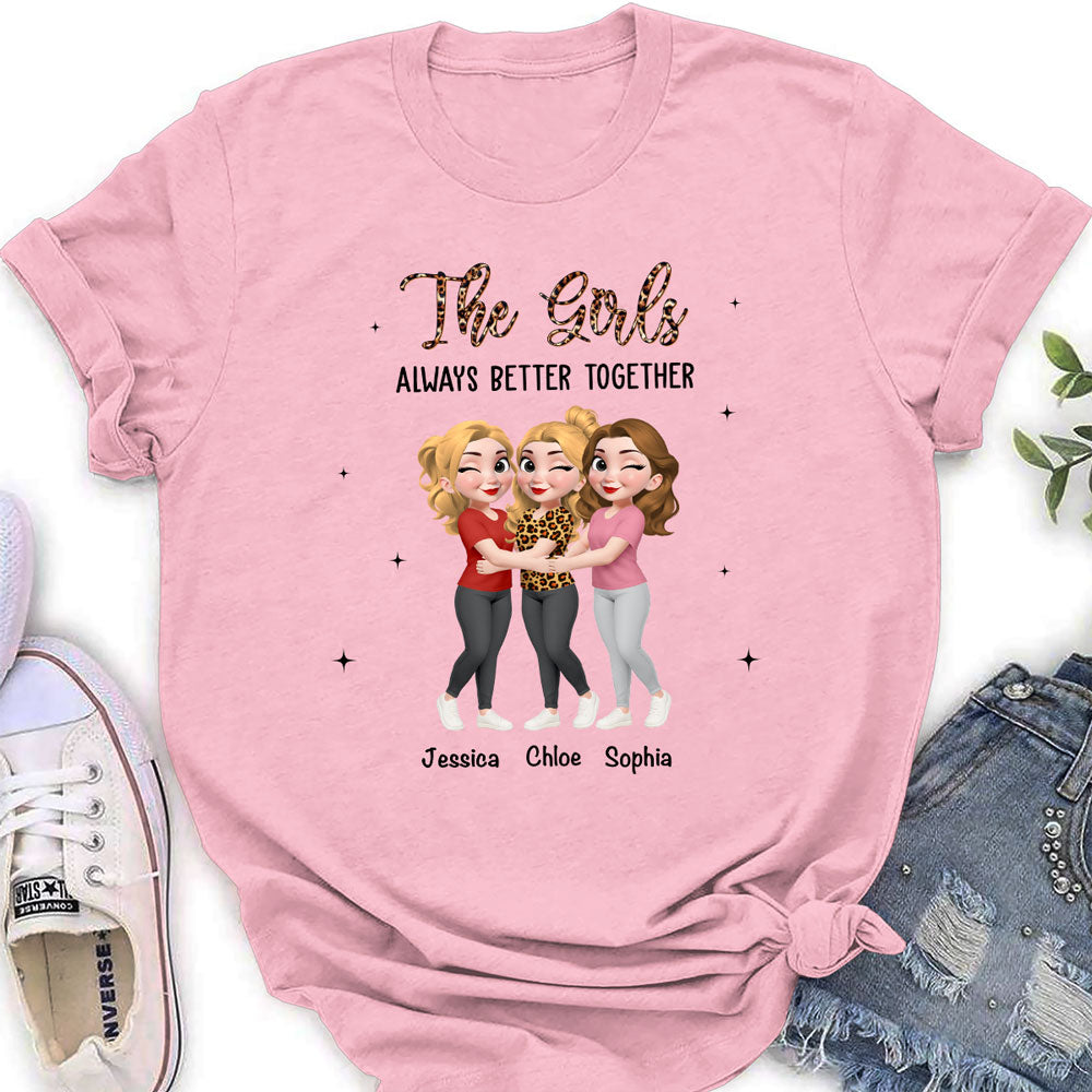 Custom Christmas & Birthday Gift For Sister • The Girls - Personalized Shirt