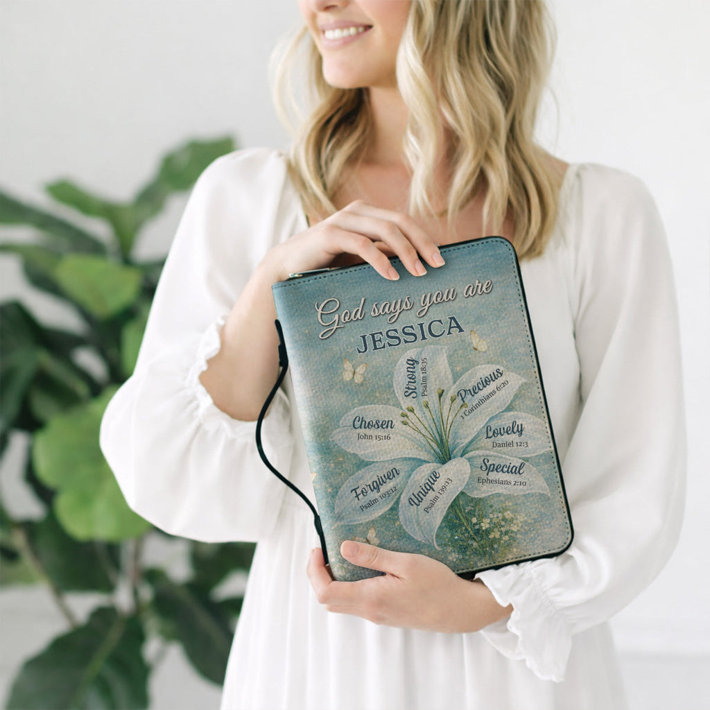 God Says You Are - Personalized Bible Cover