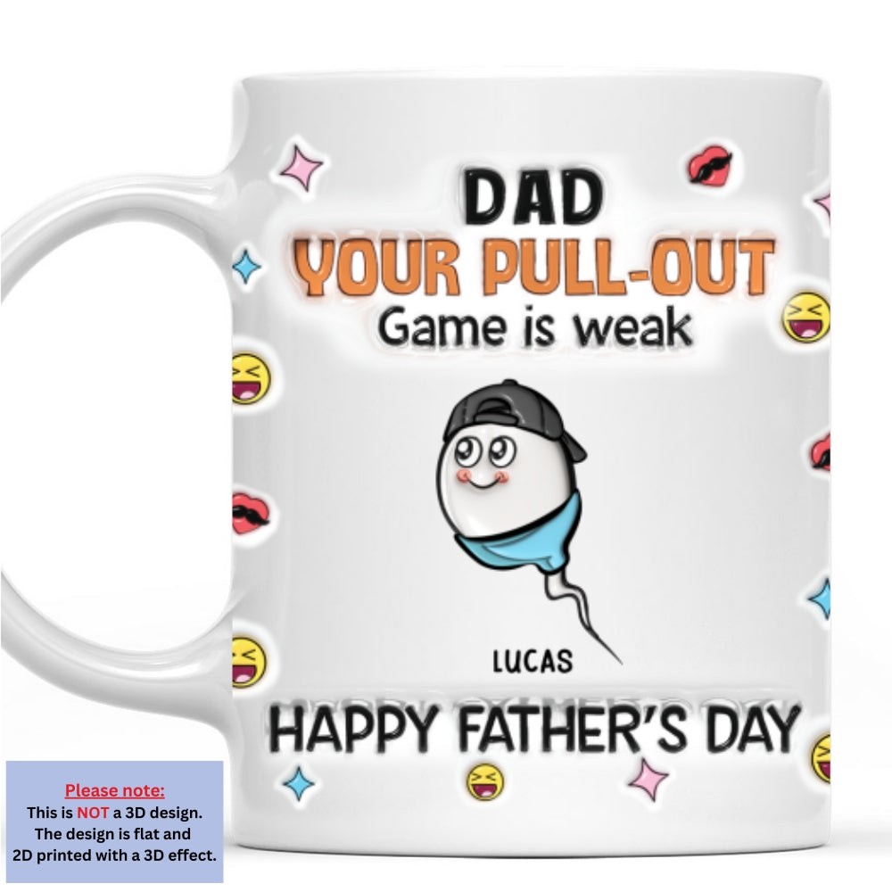Custom Father's Day, Special Gift for Dad & Grandpa • Best Failure You Ever Made - Personalized 3D Inflated Effect Mug