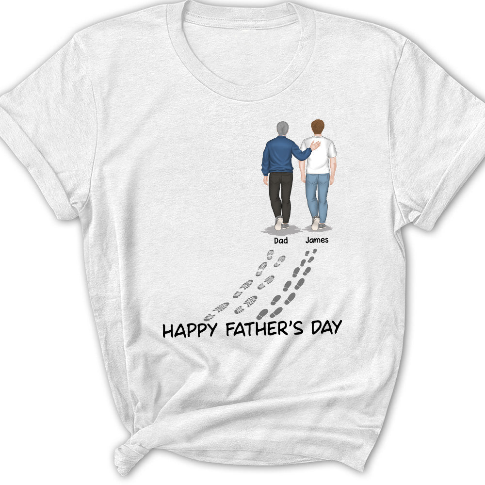 Custom Father's Day, Special Gift for Dad & Grandpa • My Dad Is My Hero - Personalized Shirt