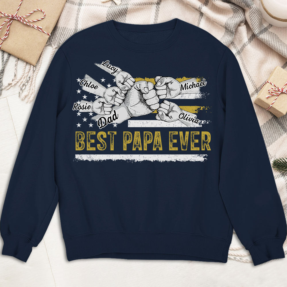 Custom Father's Day, Special Gift for Dad & Grandpa • To The Best Dad - Personalized Shirt