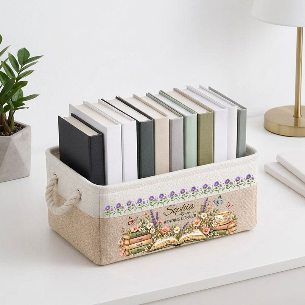 A Shelf Full Of Love - Personalized Storage Basket
