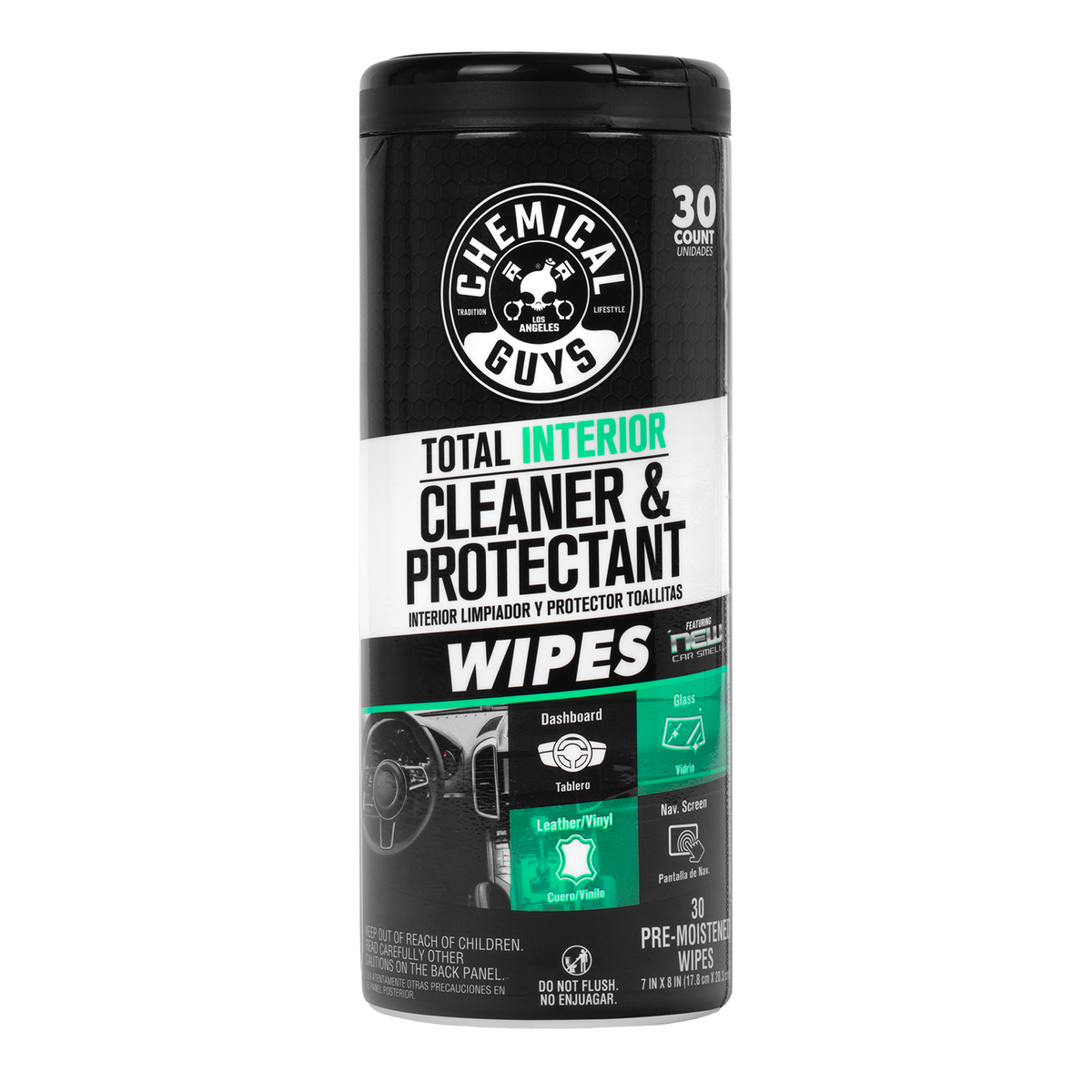 Total Interior Cleaner & Protectant Canister Wipes - image 14