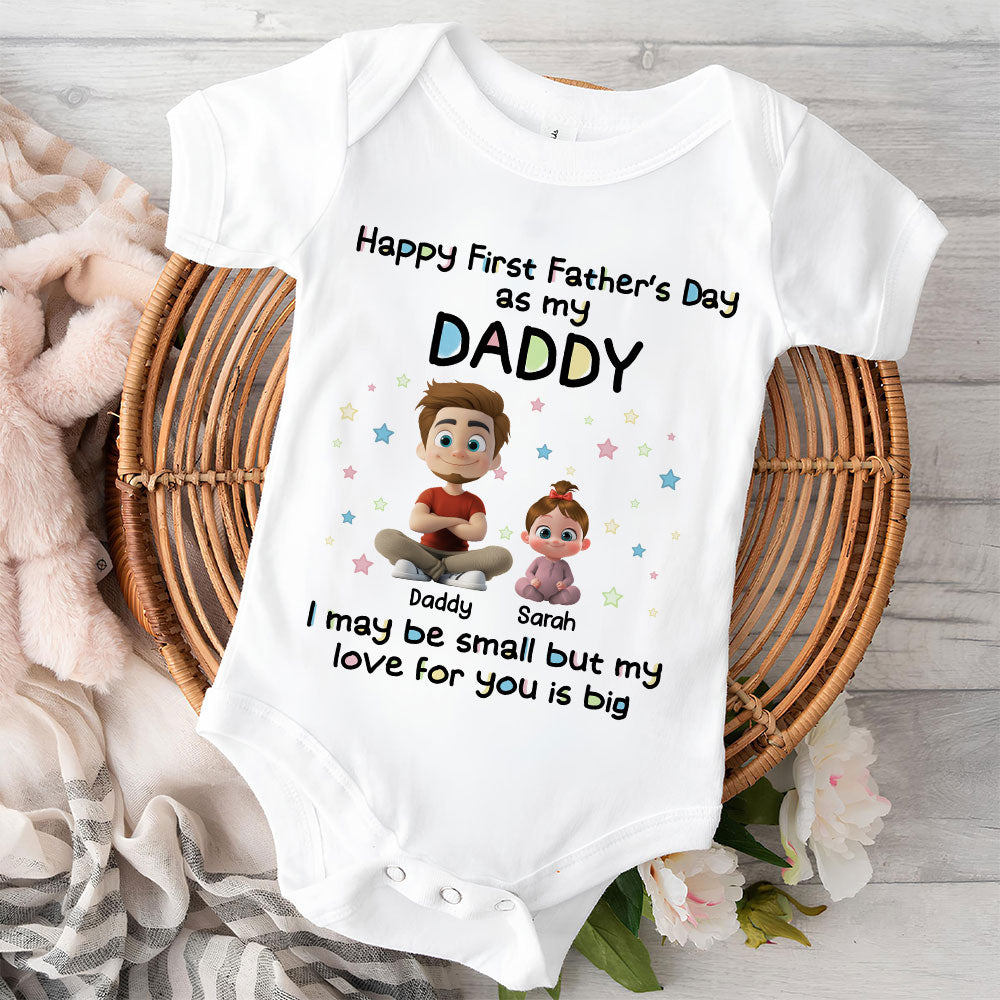 Our First Father Day - Personalized Baby Onesie