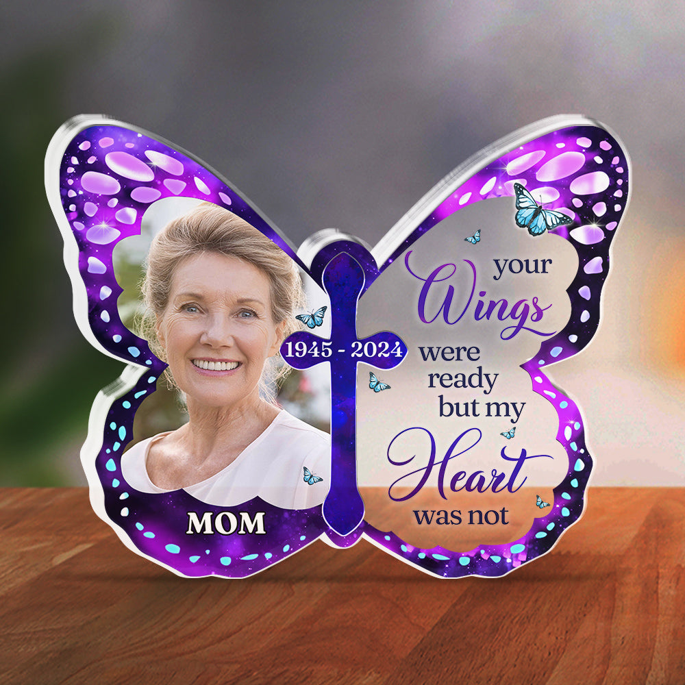 Custom Memorial Keepsake, Sympathy & Remembrance Gift • Always By My Side - Personalized Acrylic Plaque
