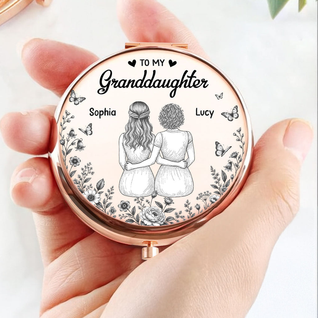 A Special Message - Personalized Compact Mirror