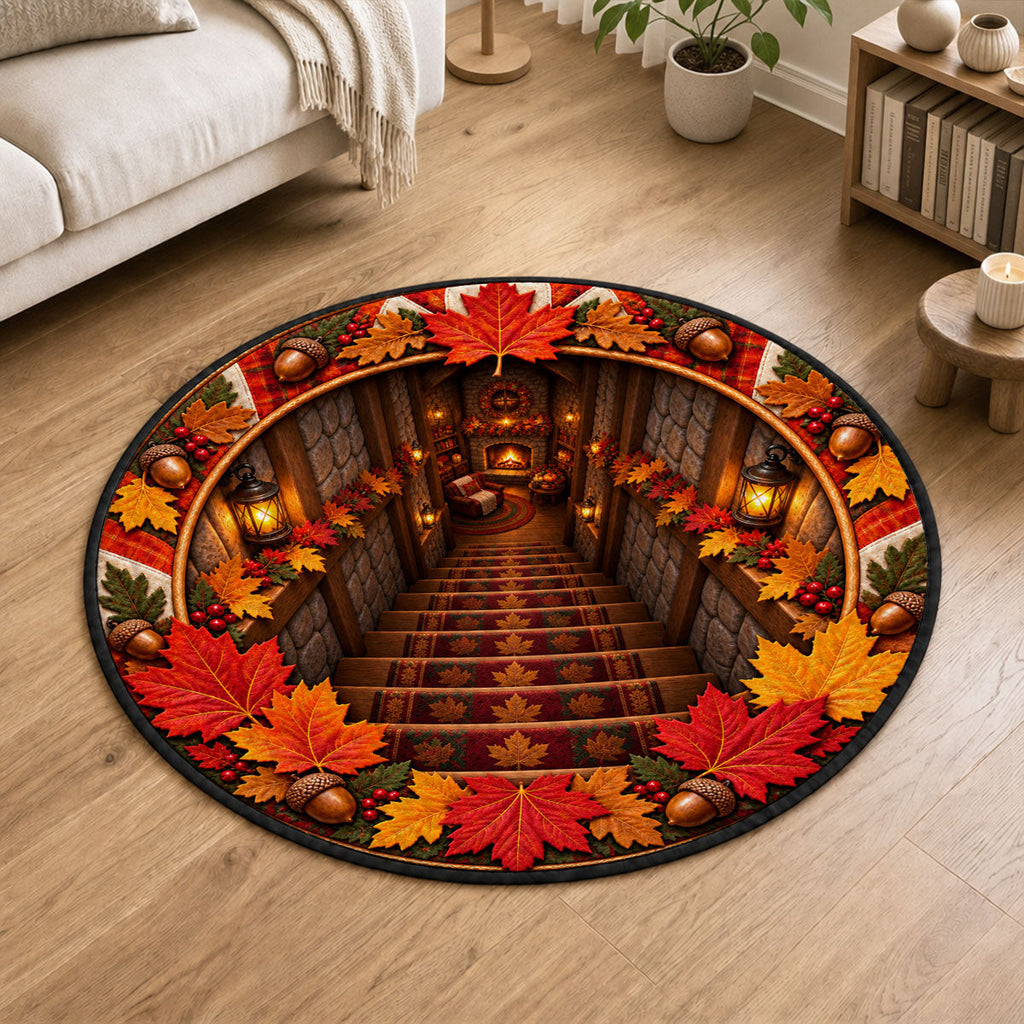 Fall Harvest - Personalized Quilted Mat