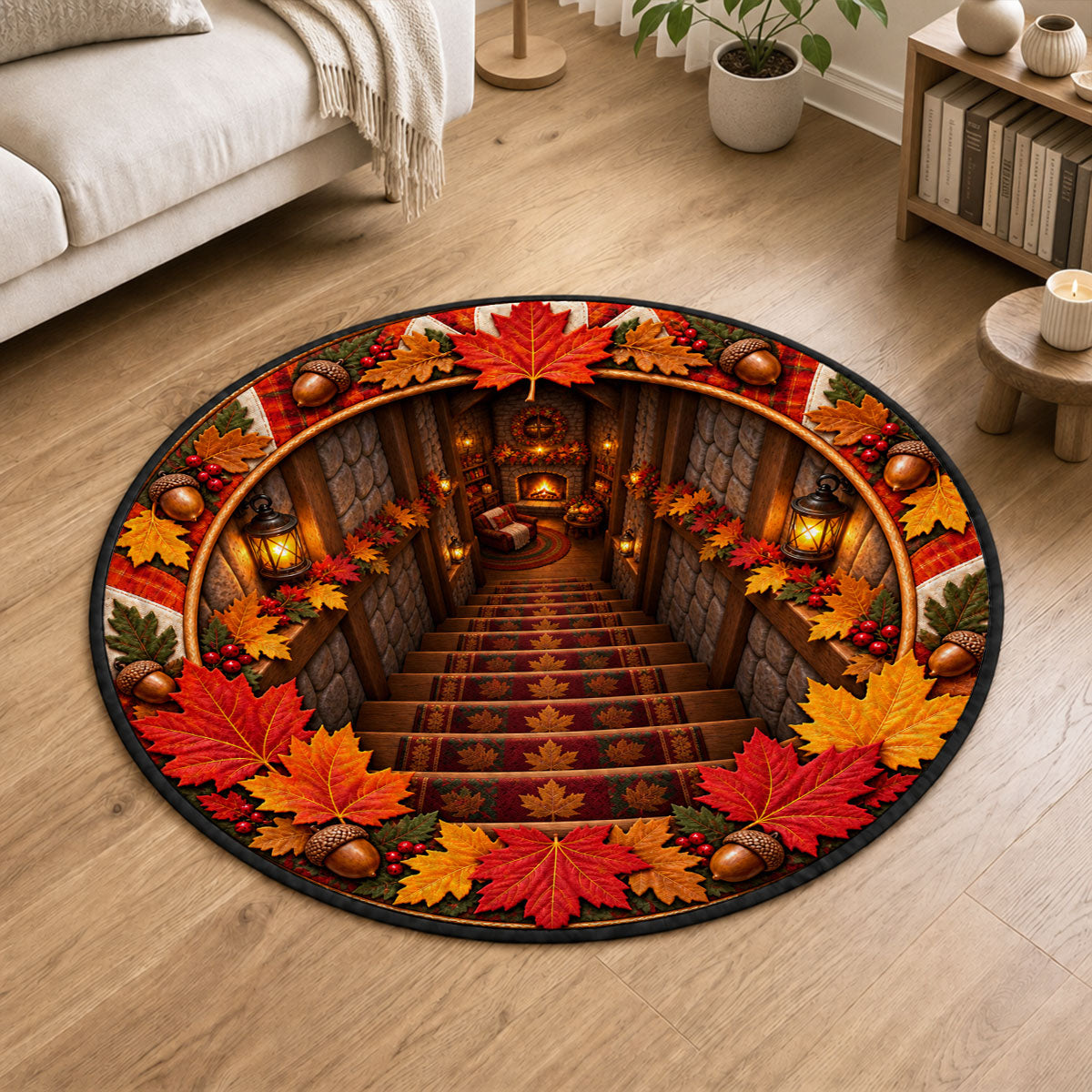 Fall Harvest - Personalized Quilted Mat