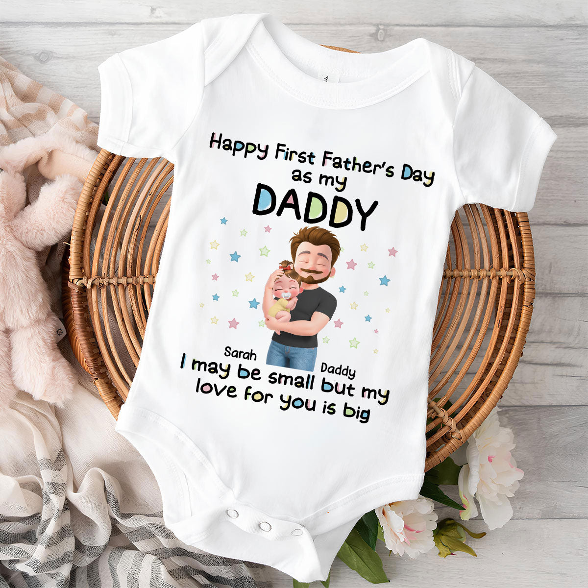 First Year With Baby - Personalized Baby Onesie