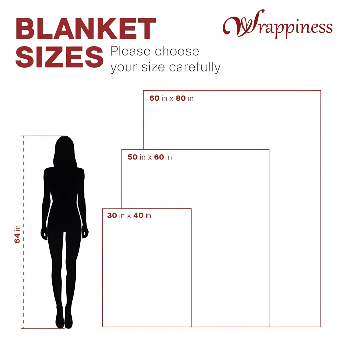 A Hug From Me To You - Personalized Fleece Blanket