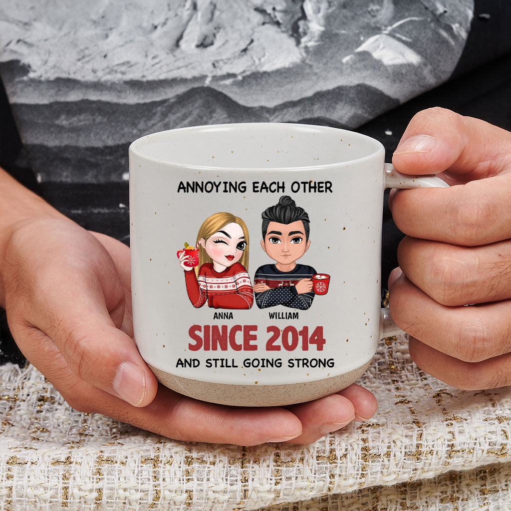 Custom Anniversary Keepsake Gifts For Couple • Love You Still - Personalized Pottery Mug