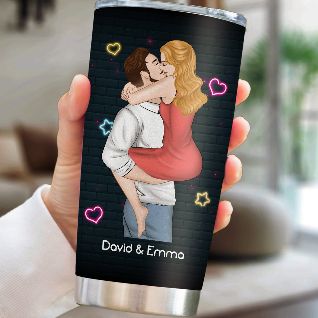 Good Morning Baby Girl - Personalized Tumbler