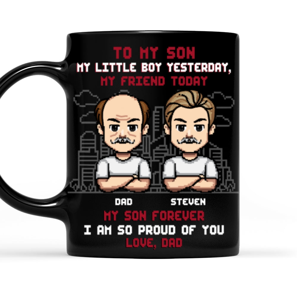 Custom Christmas & Birthday Gift for Son • My Son My Biggest Blessing - Personalized Coffee Mug
