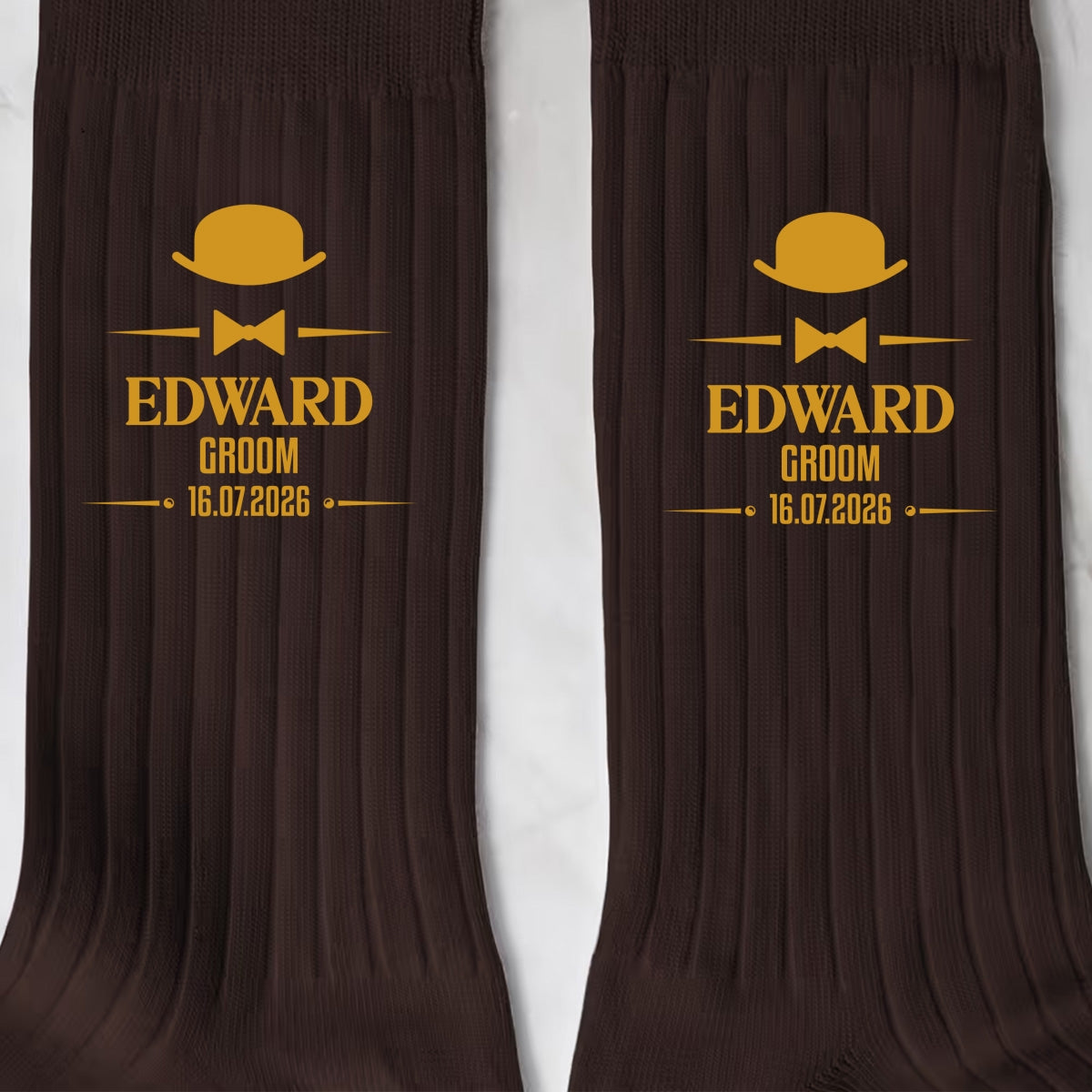 Best Groom Ever - Personalized Men Socks