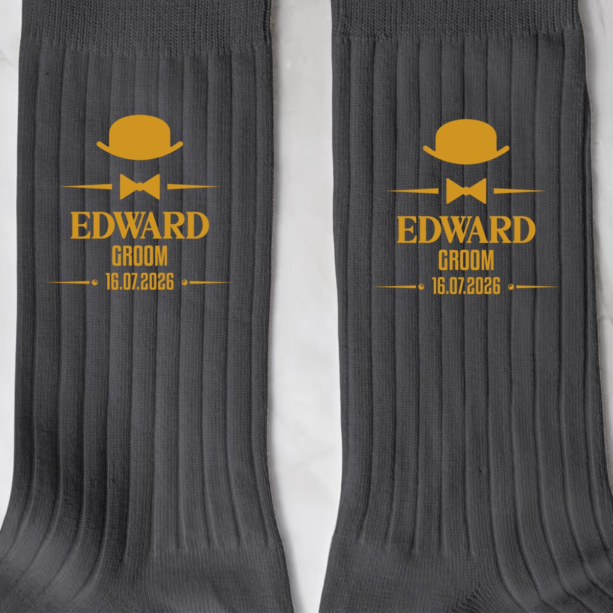 Best Groom Ever - Personalized Men Socks