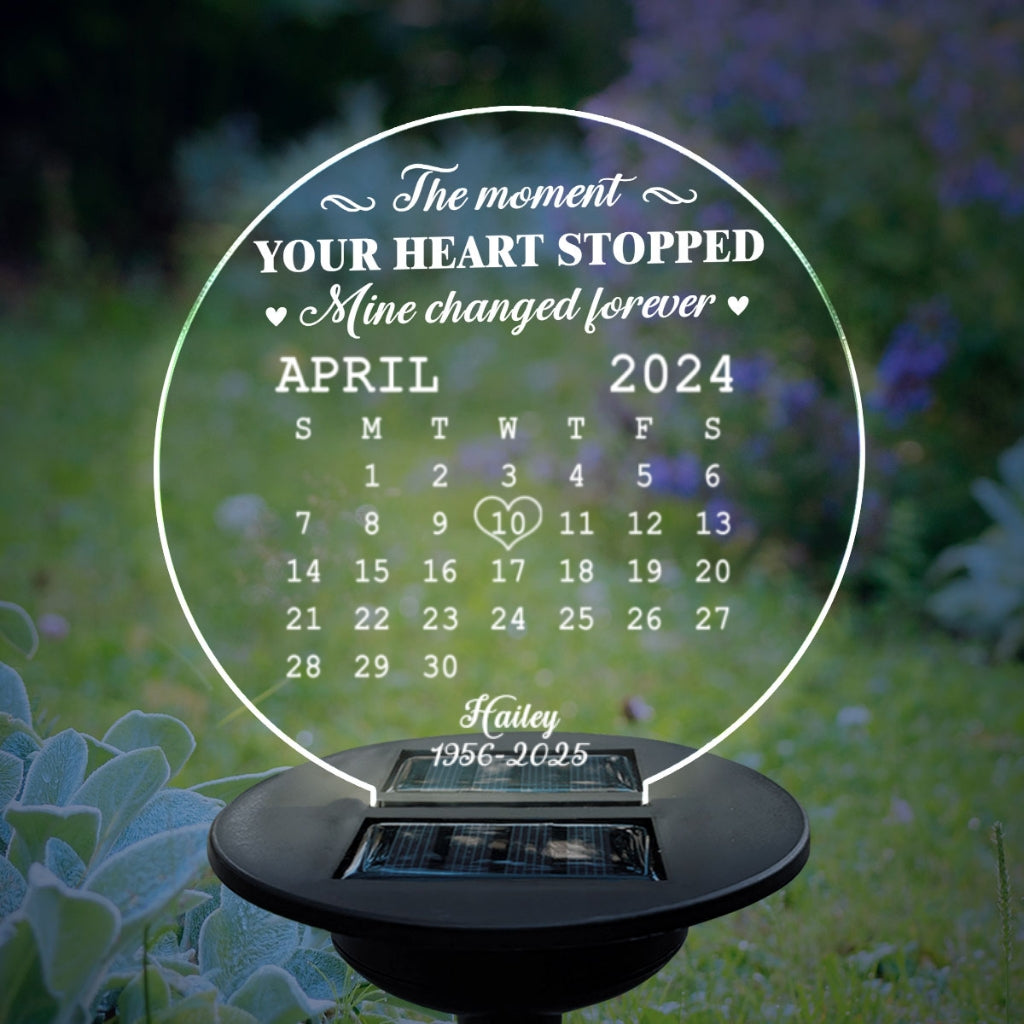 The Moment - Personalized Solar Light